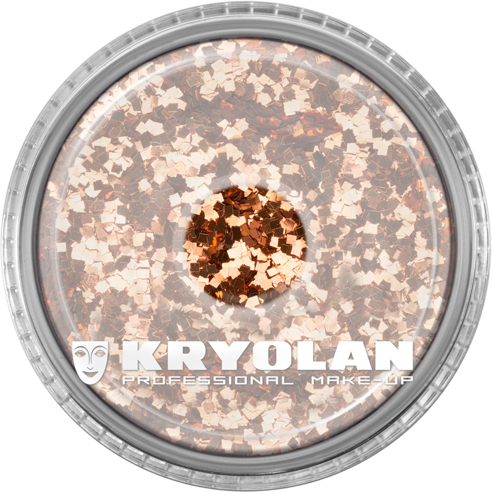 Kryolan Polyester Glimmer - grob copper