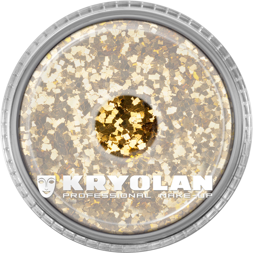 Kryolan Polyester Glimmer - grob gold