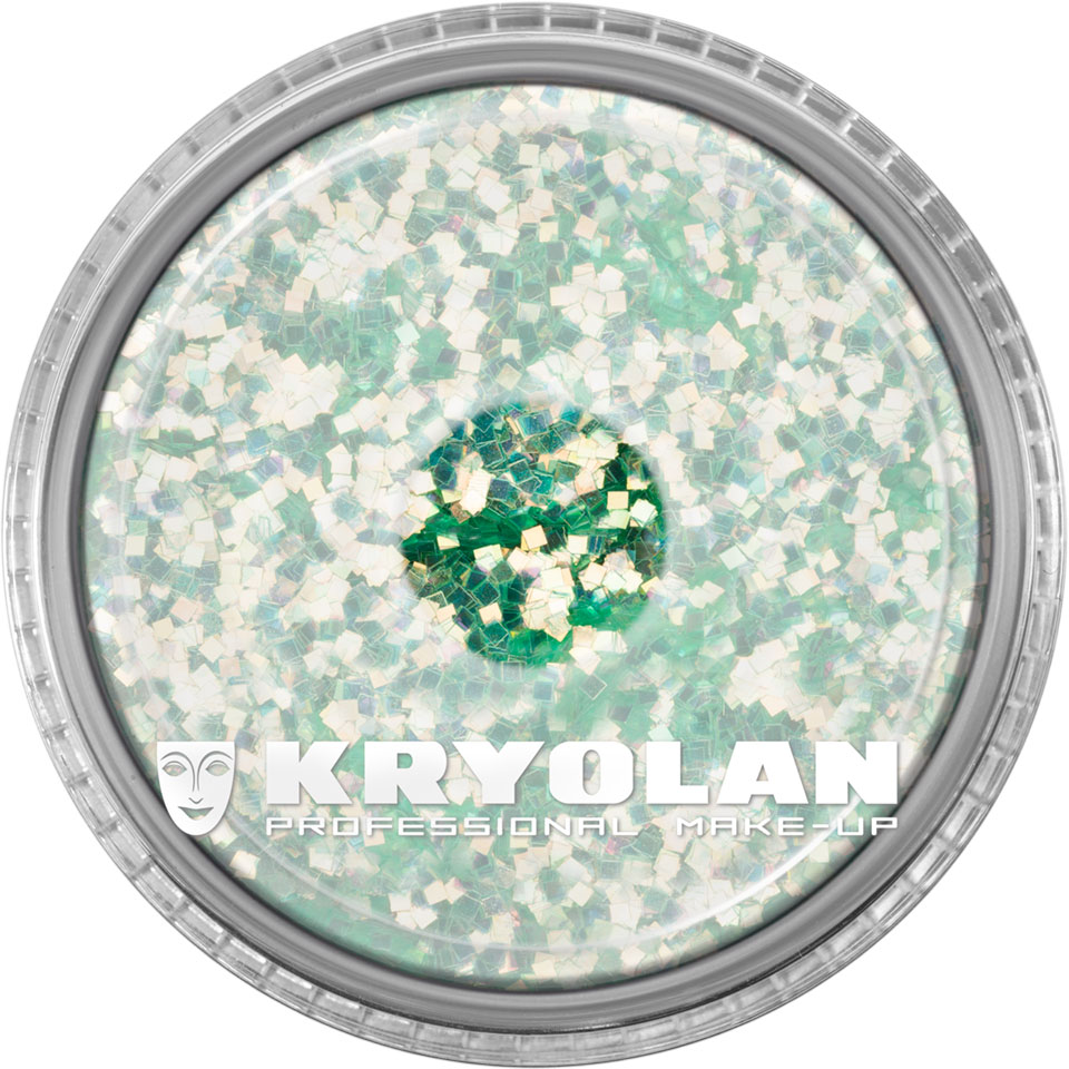 Kryolan Polyester Glimmer - grob pastel green