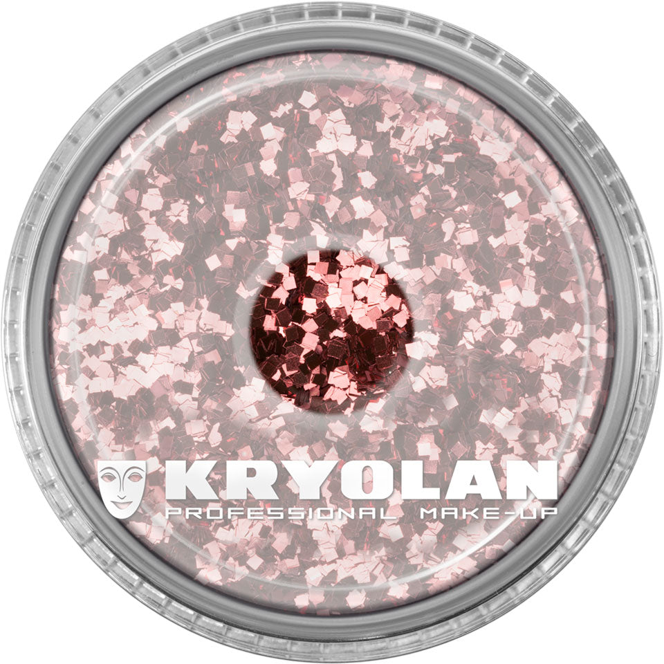 Kryolan Polyester Glimmer - grob rose