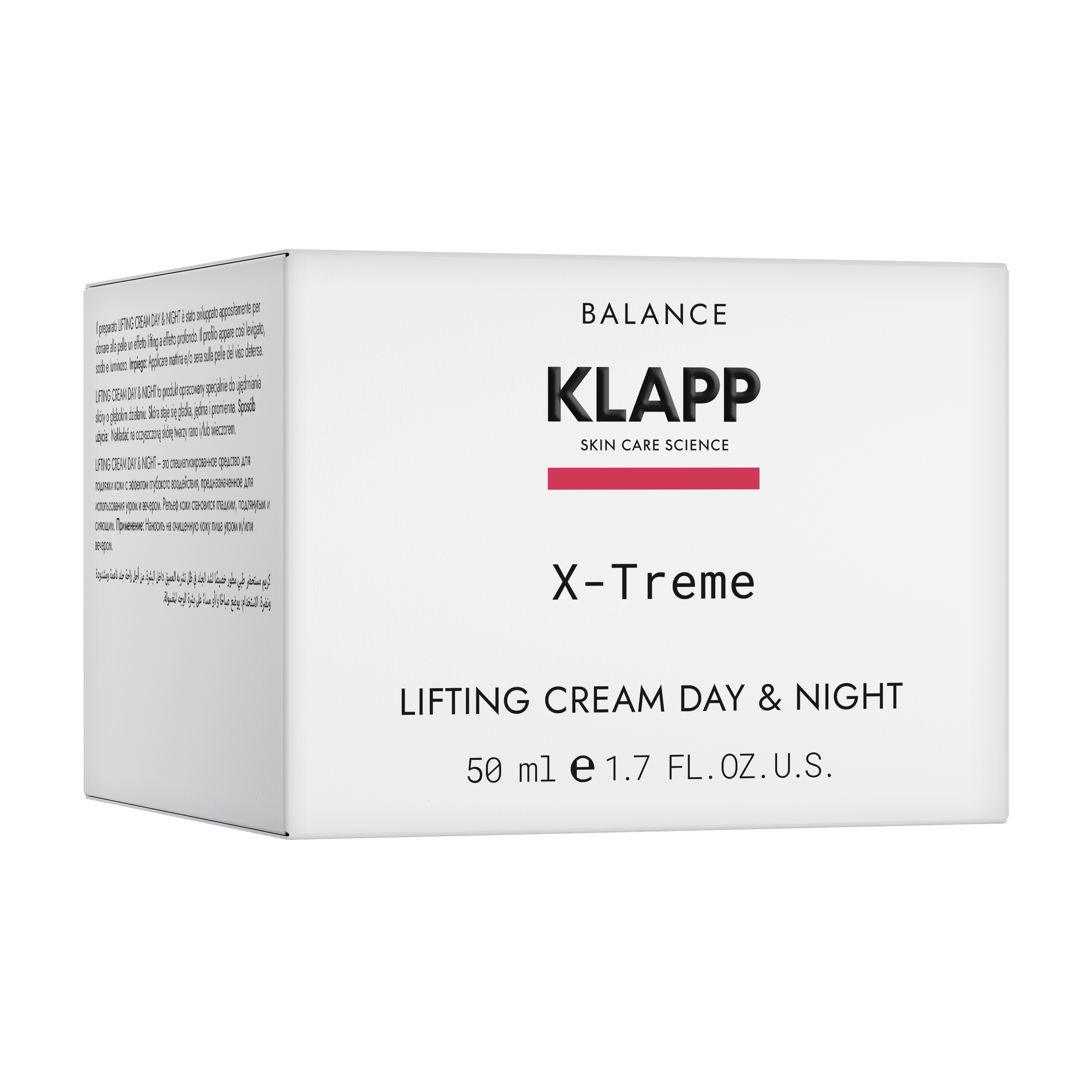 KLAPP X-Treme Lifting Cream Day & Night 50ml