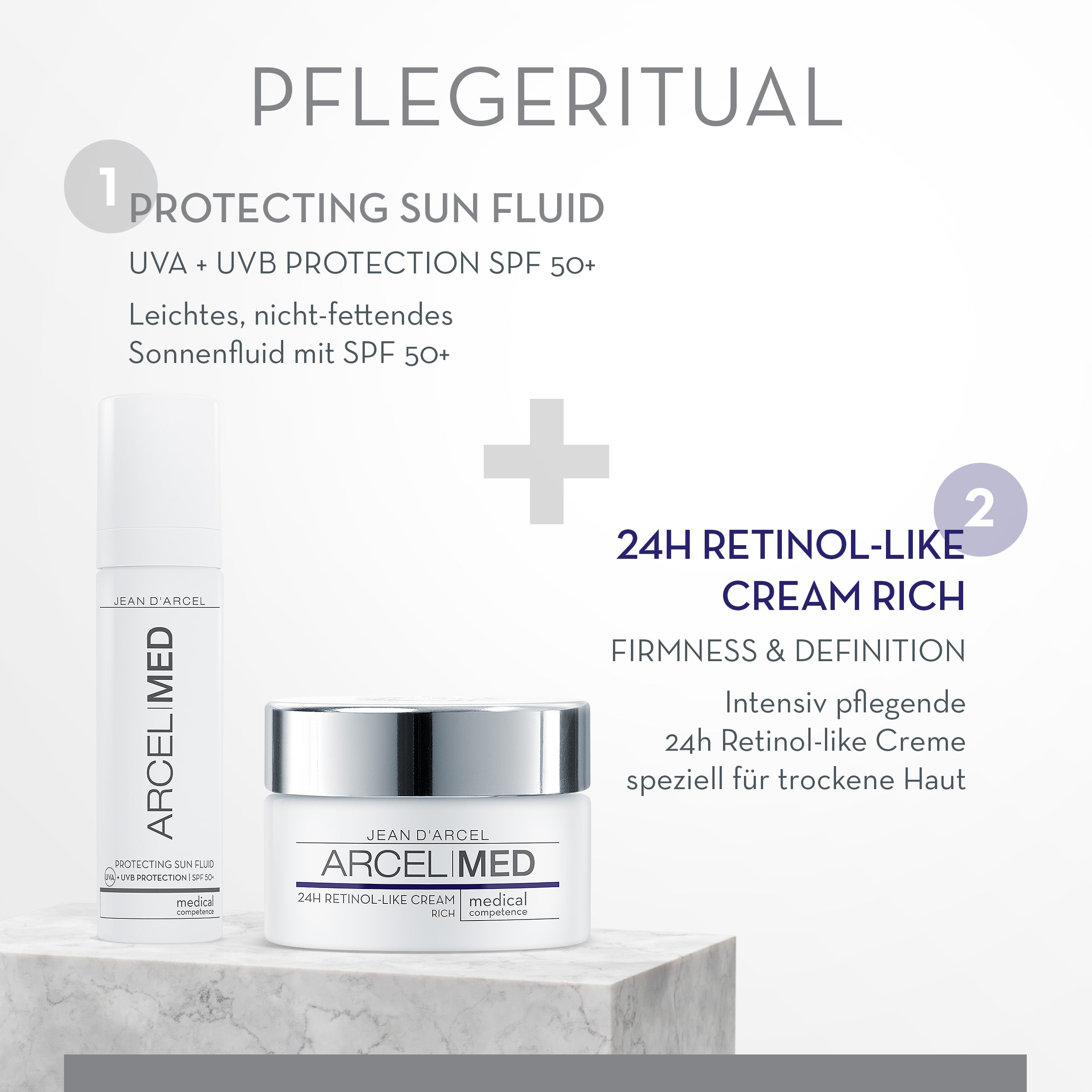 JEAN D'ARCEL ARCELMED Protecting Sun Fluid SPF 50+ 50ml