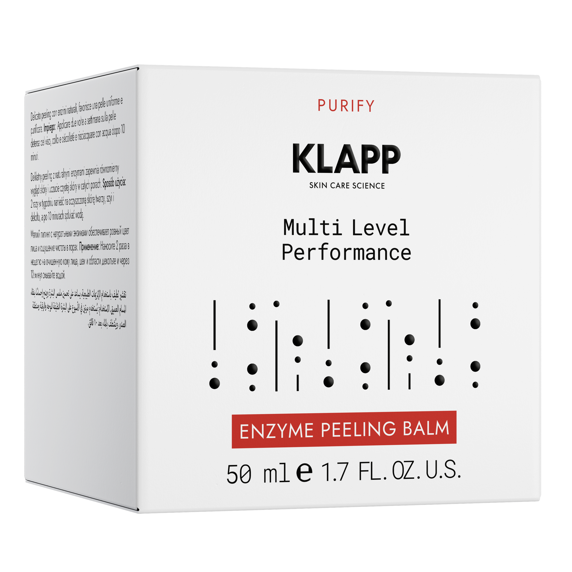 KLAPP Multi Level Performance Enzym Peeling Balm 50 ml