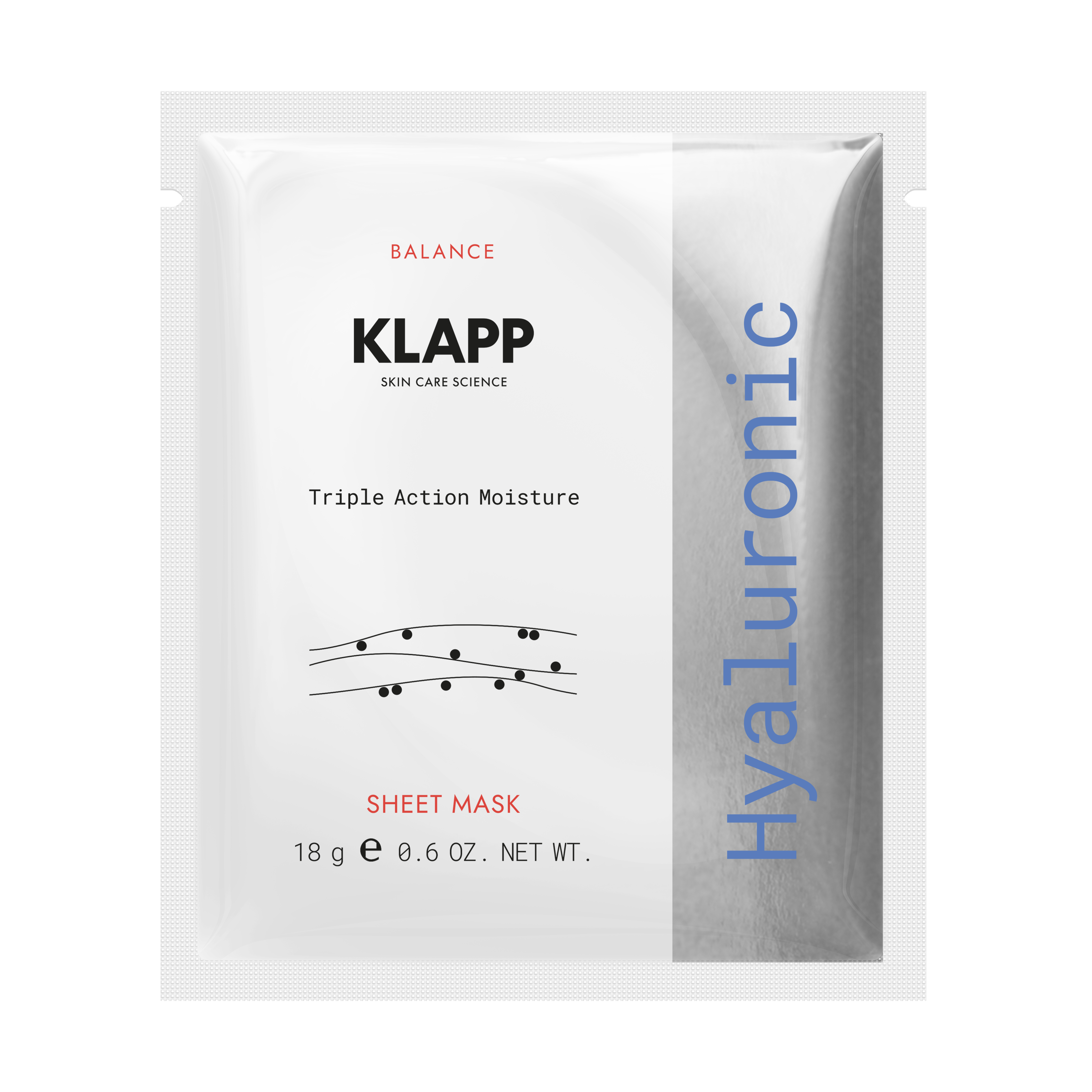 KLAPP Triple Action Moisturizing Sheet Mask