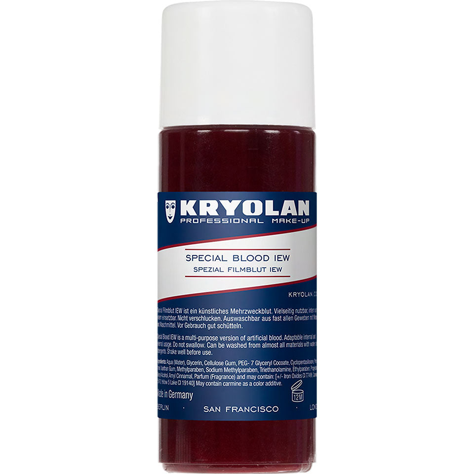KRYOLAN Spezial Filmblut IEW dark – für realistische Bluteffekte, 50ml