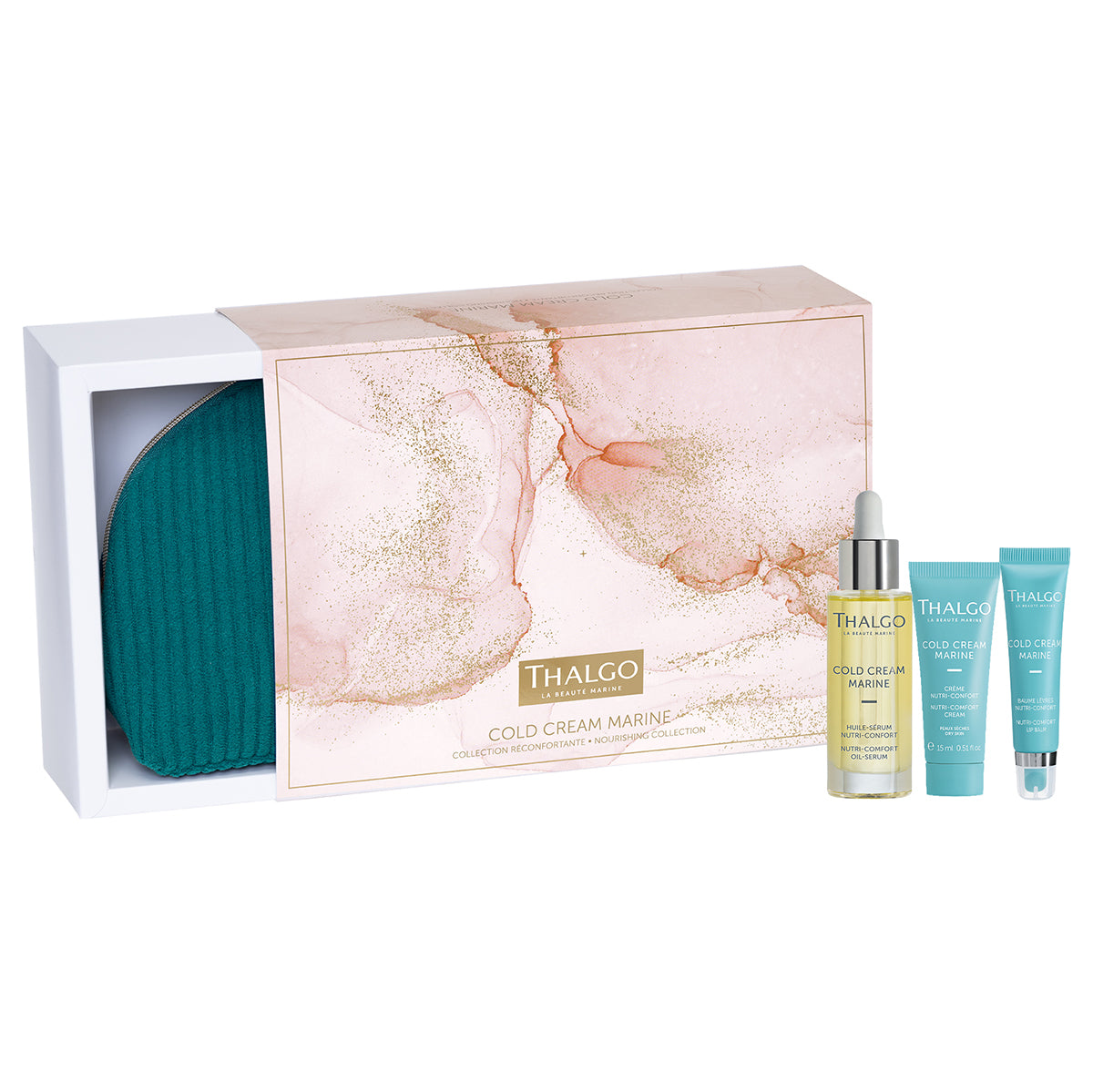 THALGO COLD CREAM MARINE Collection, 1stk, Geschenkkarton und Einzelprodukte