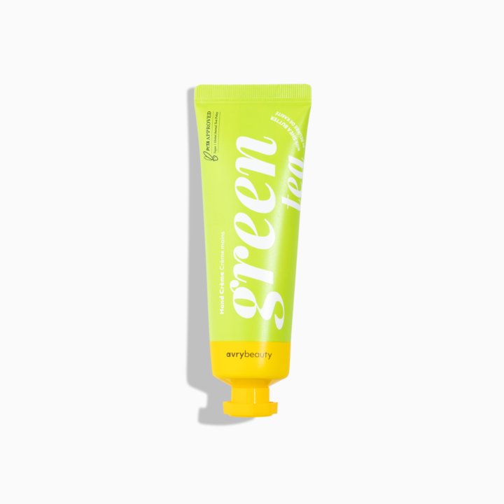 AVRYBEAUTY Handcreme – Green Tea – angereichert mit Shea-Butter, Grüntee-Extrakt und reinen Pflanzenwirkstoffen, die trockene Hände beruhigen, 45ml