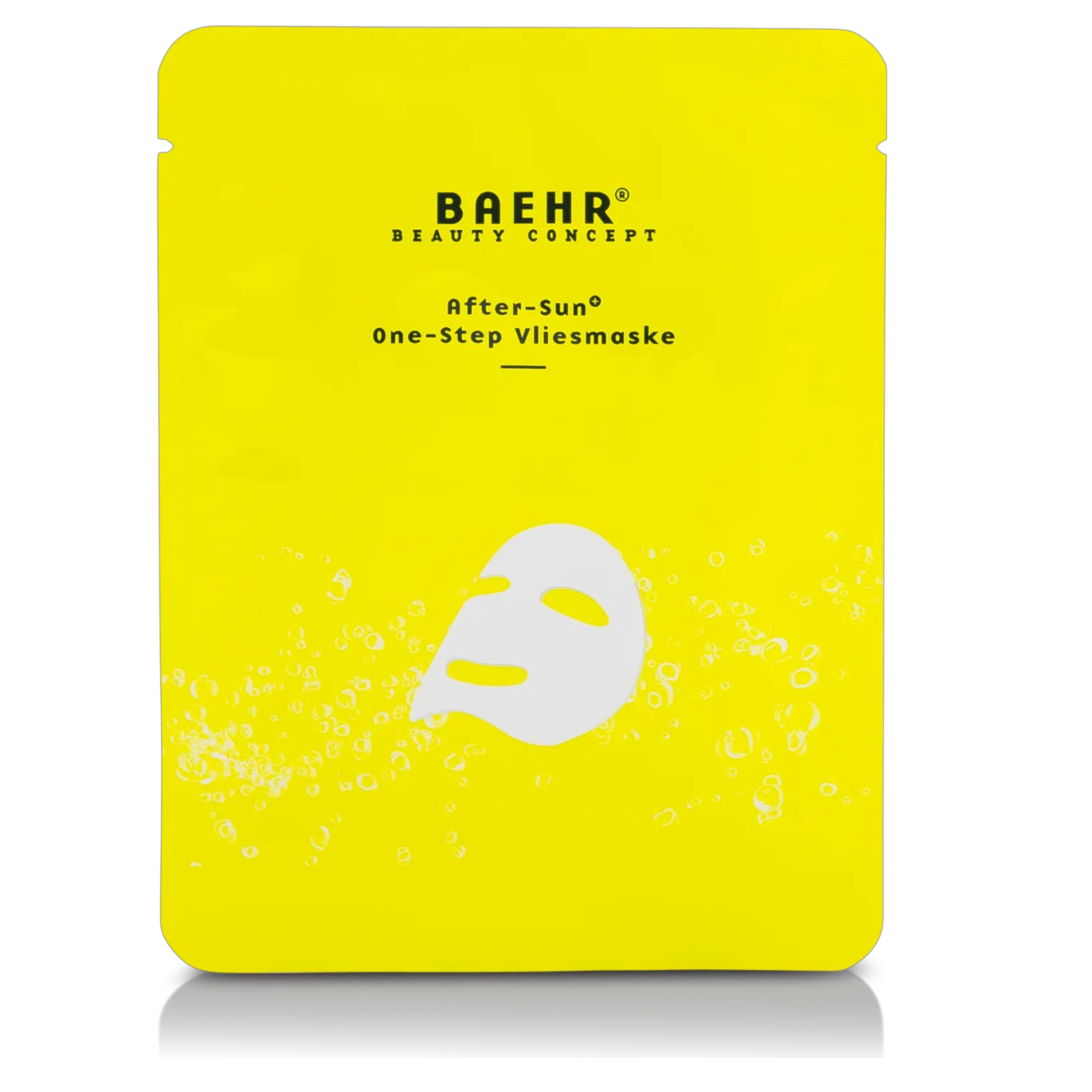 BAEHR After-Sun+ One-Step Vliesmasken – für sonnengestresste Haut, 10Stück, Einzelsachet