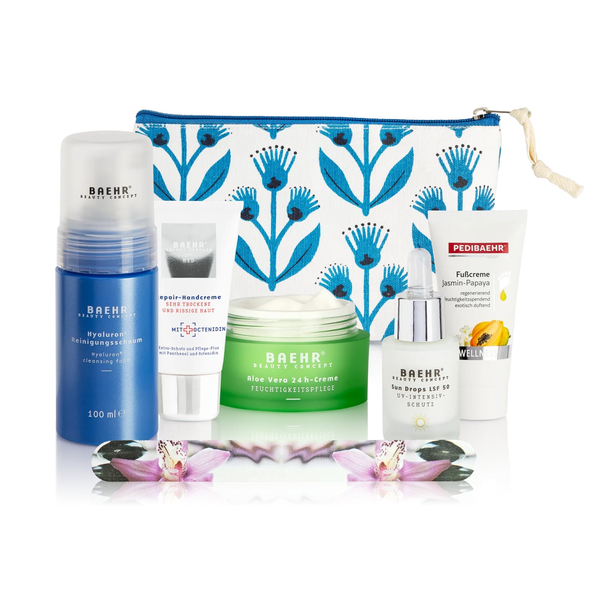 BAEHR Aktions-Set: Urlaub, ., Tasche und Einzelprodukte