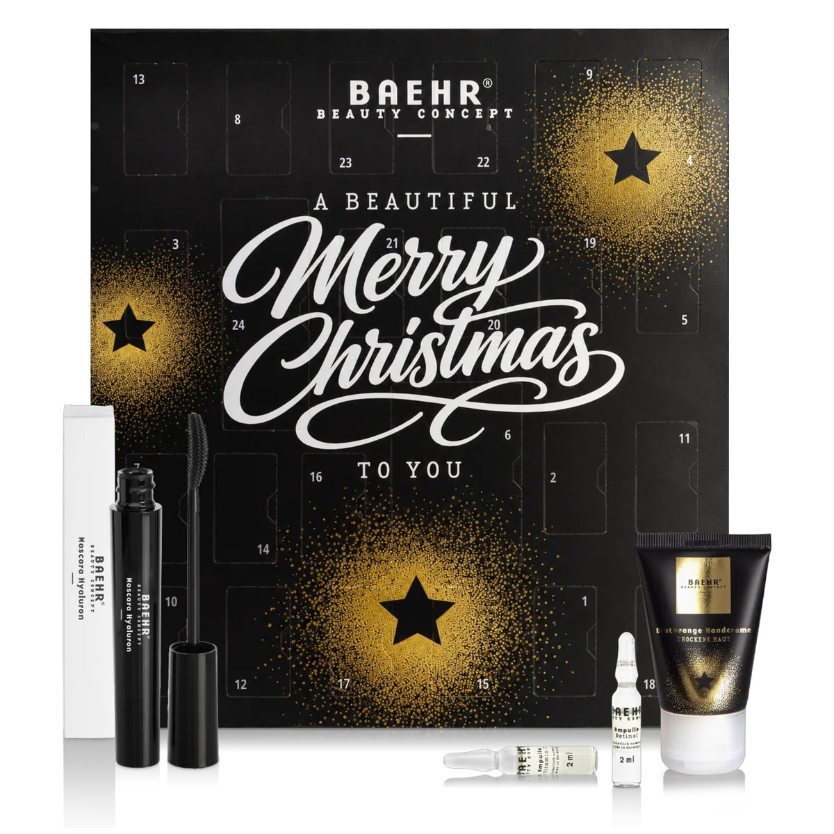 BAEHR Beauty-Adventskalender 2026 – Pflege & Make-up, -, Kalender und Einzelprodukte