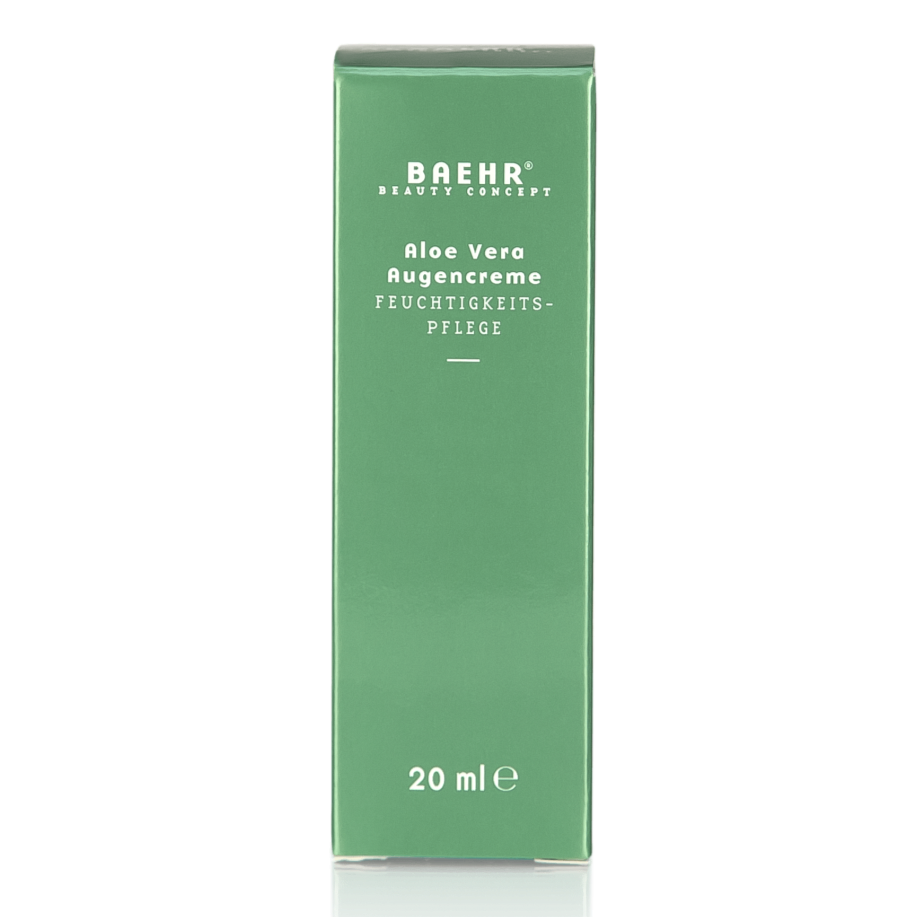 BAEHR BEAUTY CONCEPT Aloe Vera Augencreme, 20ml, Umkarton