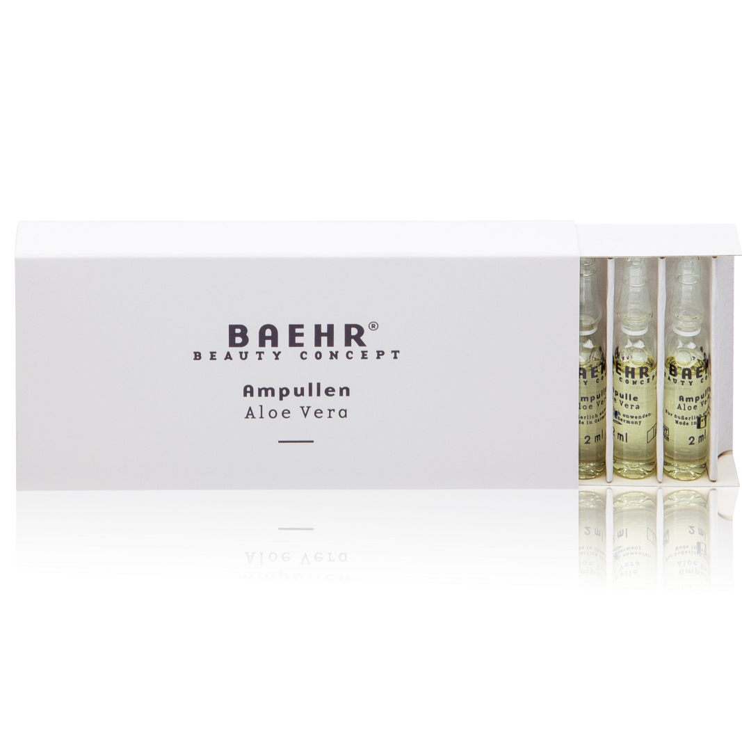 BAEHR beauty concept Ampulle Aloe Vera, 10x2ml, Umkarton offen