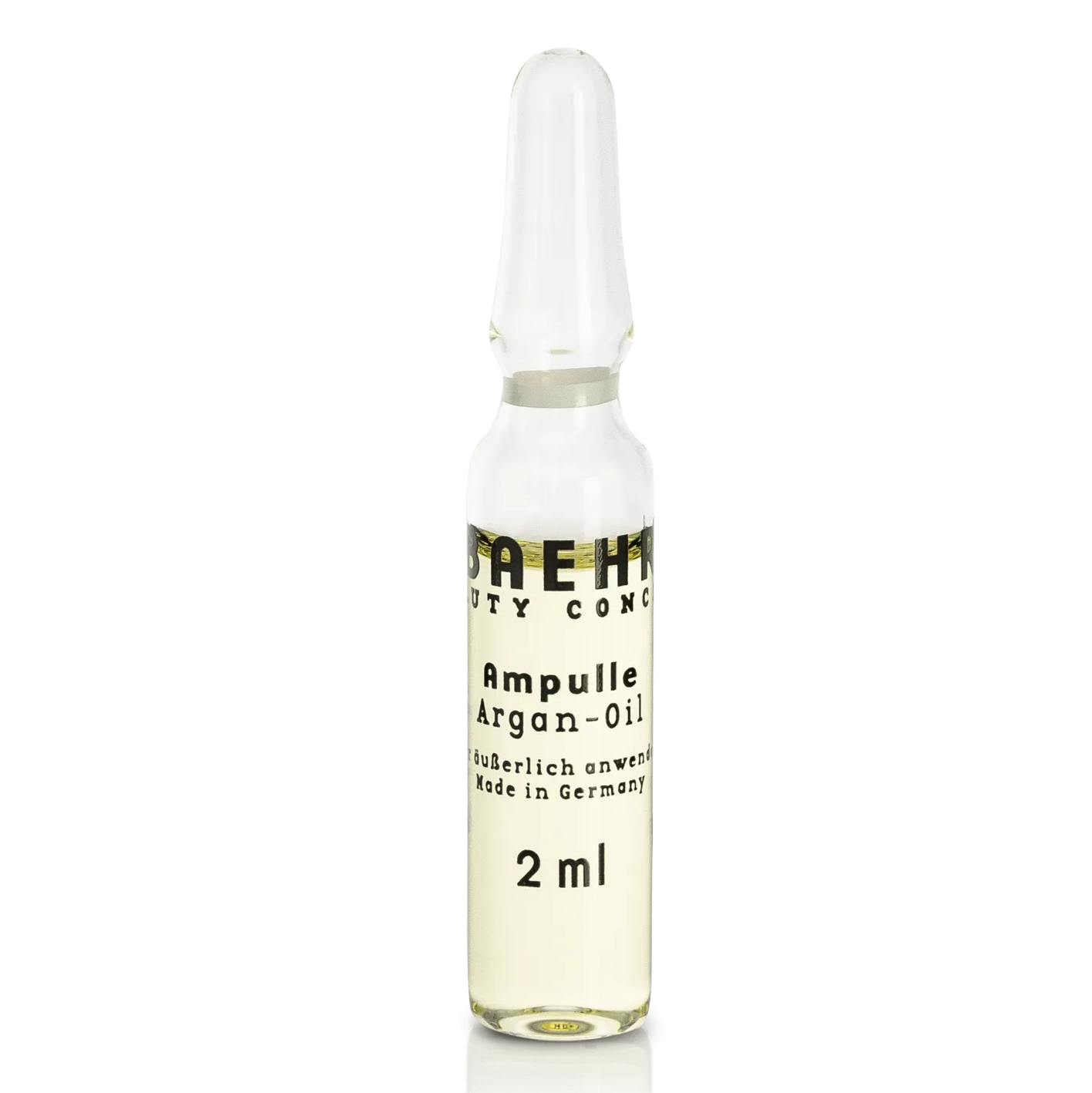BAEHR beauty concept Ampulle Argan-Oil – für mehr Geschmeidigkeit und Schutz, 10x2ml, Einzelampulle