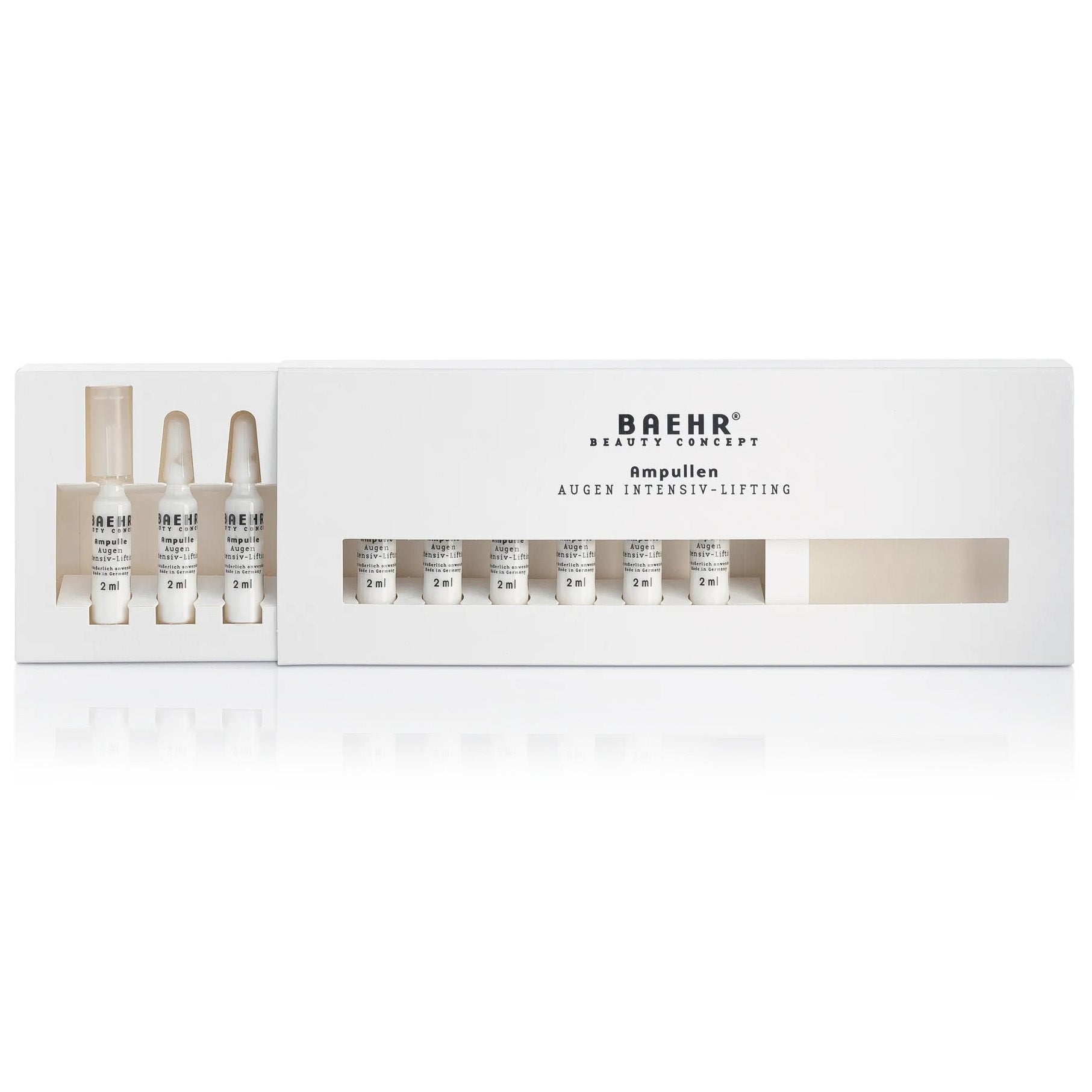 BAEHR beauty concept Ampulle Augen Intensiv-Lifting, 10x2ml, Ampullen in Umkarton offen
