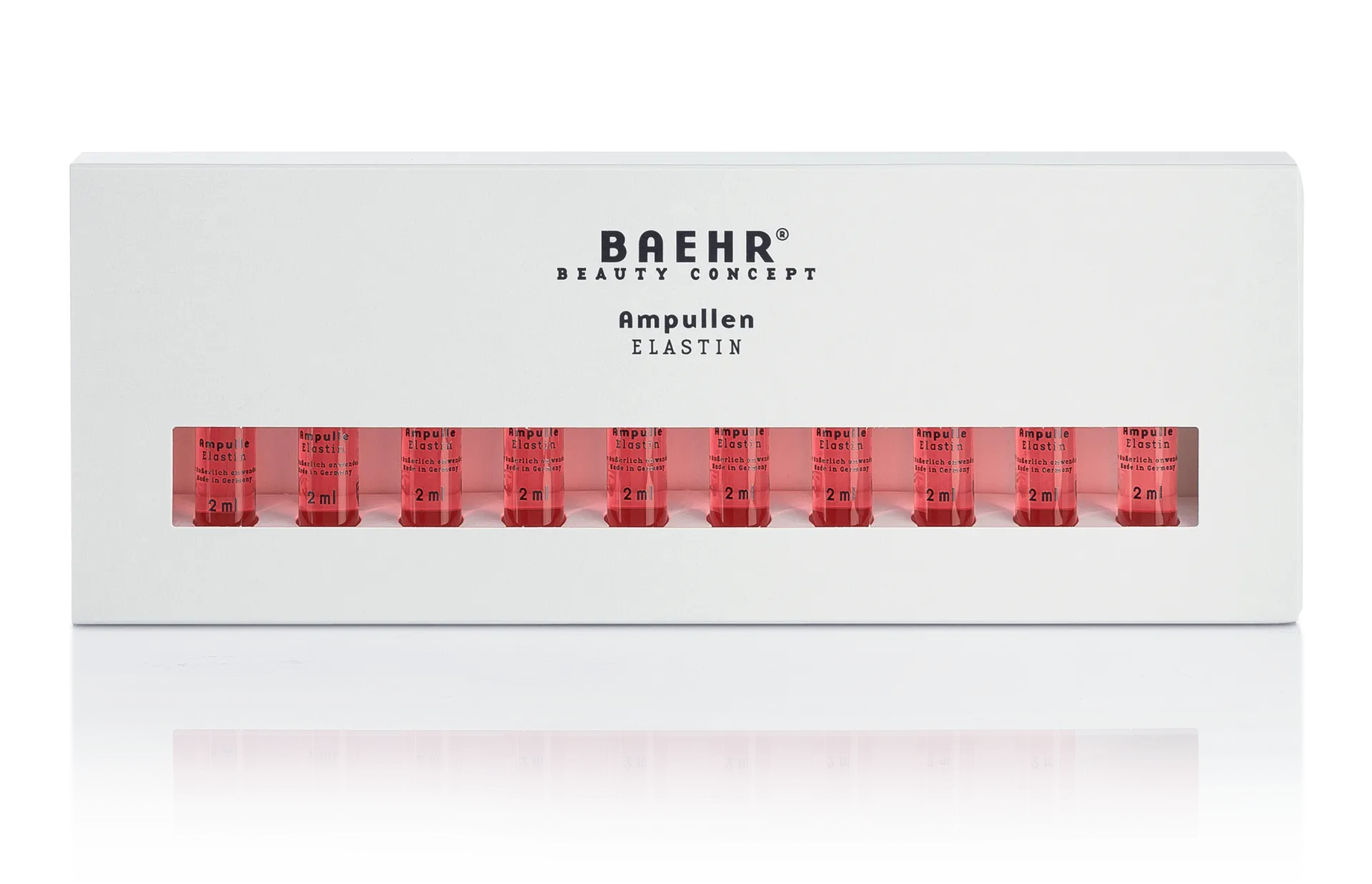 BAEHR beauty concept Ampulle Elastin – Straffende Intensivpflege, 10x2ml, Ampullen in Umkarton