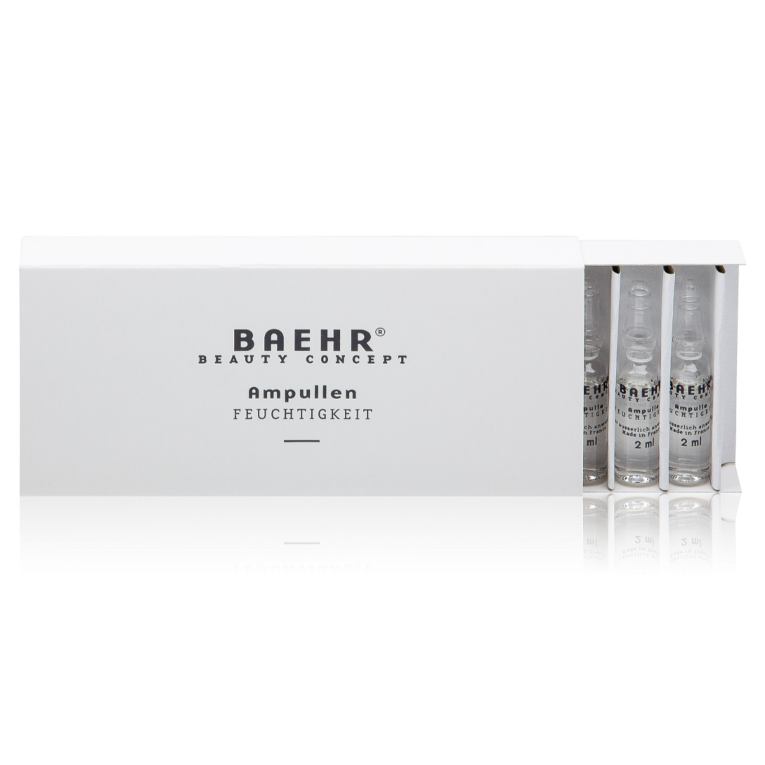 BAEHR beauty concept Ampulle Feuchtigkeit , 10x2ml, Umkarton offen