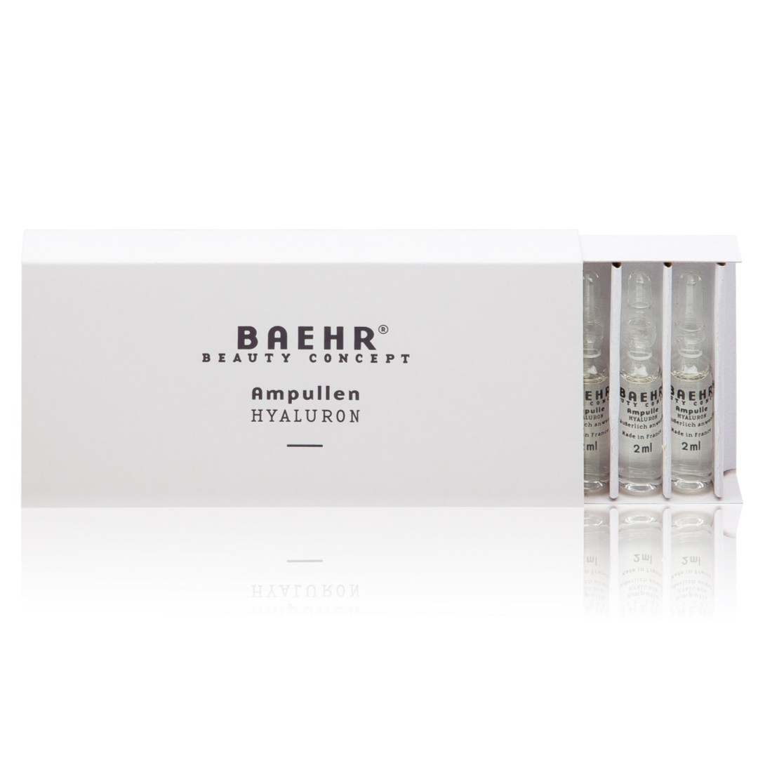 BAEHR beauty concept Ampulle Hyaluron , 10x2ml, Umkarton offen