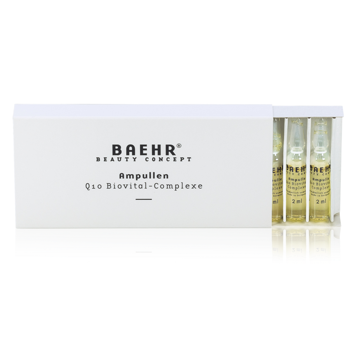 BAEHR beauty concept Ampulle Q10 Biovital-Complexe, 10x2ml, Umkarton offen
