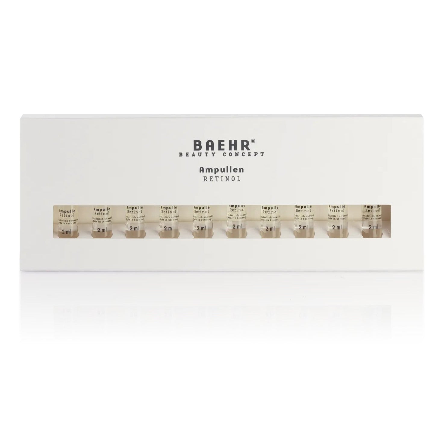 BAEHR beauty concept Ampulle Retinol, 10x2ml, Umkarton