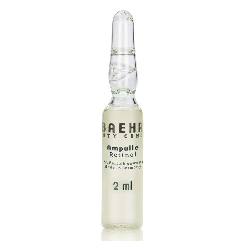 BAEHR beauty concept Ampulle Retinol, 2ml, Einzelampulle