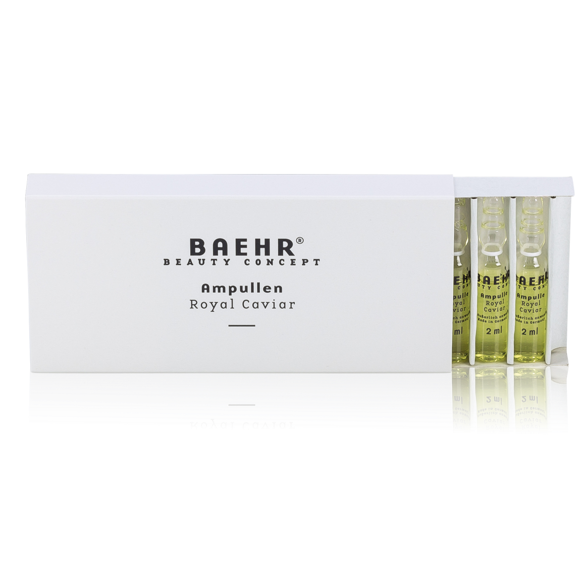 BAEHR beauty concept Ampulle Royal Caviar , 10x2ml, Umkarton offen