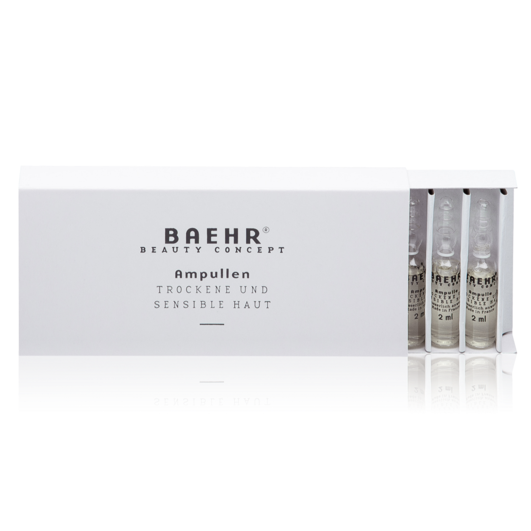 BAEHR beauty concept Ampulle Trockene und Sensible Haut, 10x2ml, Umkarton offen