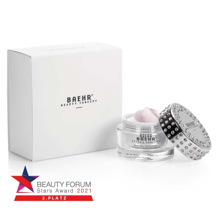 BAEHR beauty concept Anti-Age Handcreme, 50ml, Tiegel und Umkarton