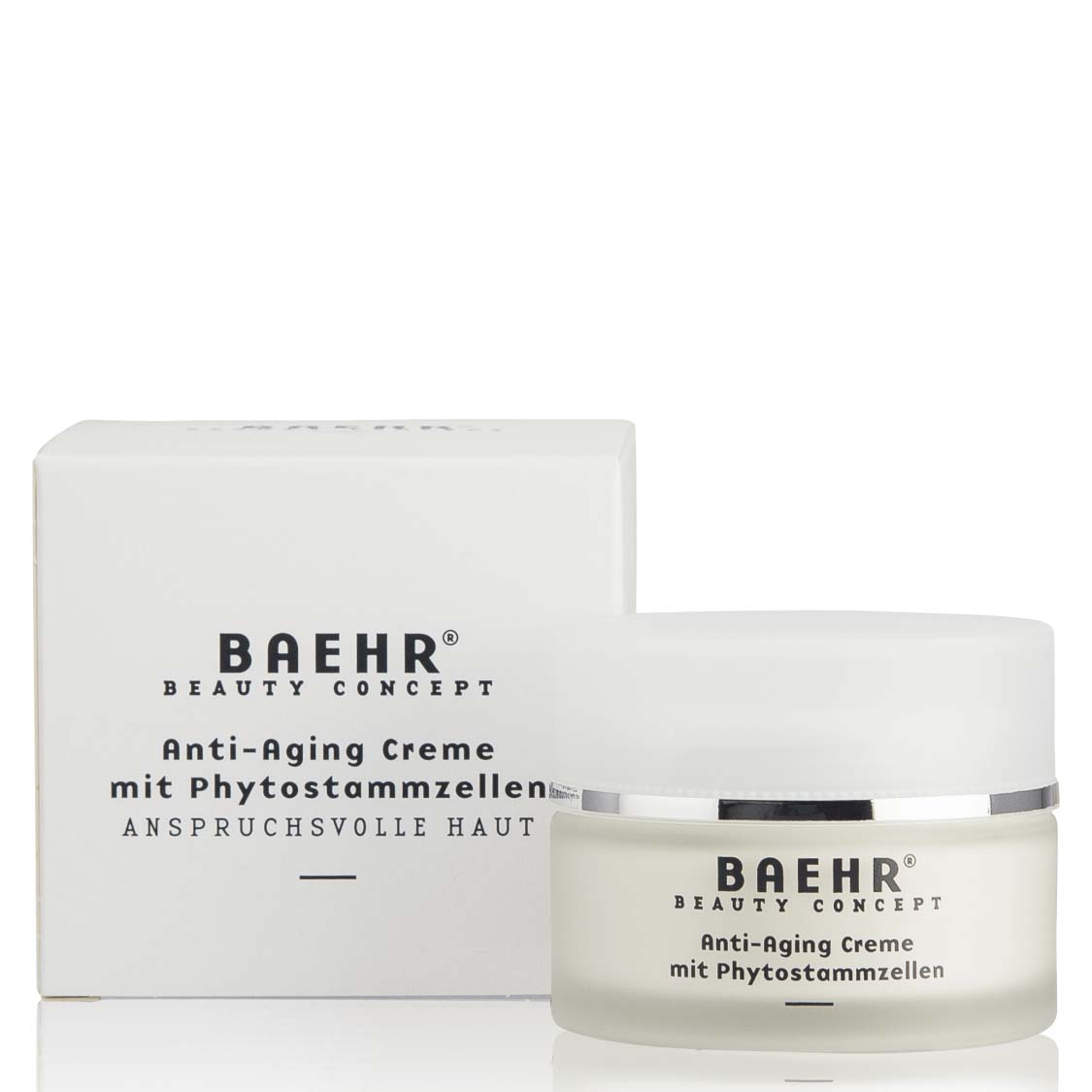 BAEHR beauty concept Anti-Aging Creme, 50ml, Tiegel und Umkarton