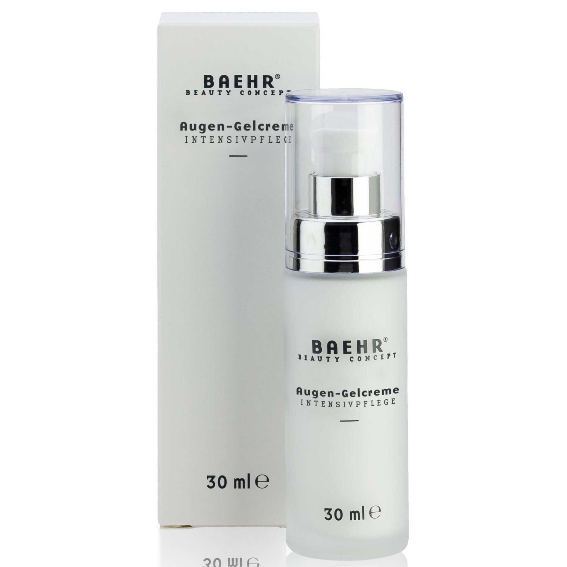 BAEHR beauty concept Augen-Gelcreme , 30ml, Pumpspender und Umkarton