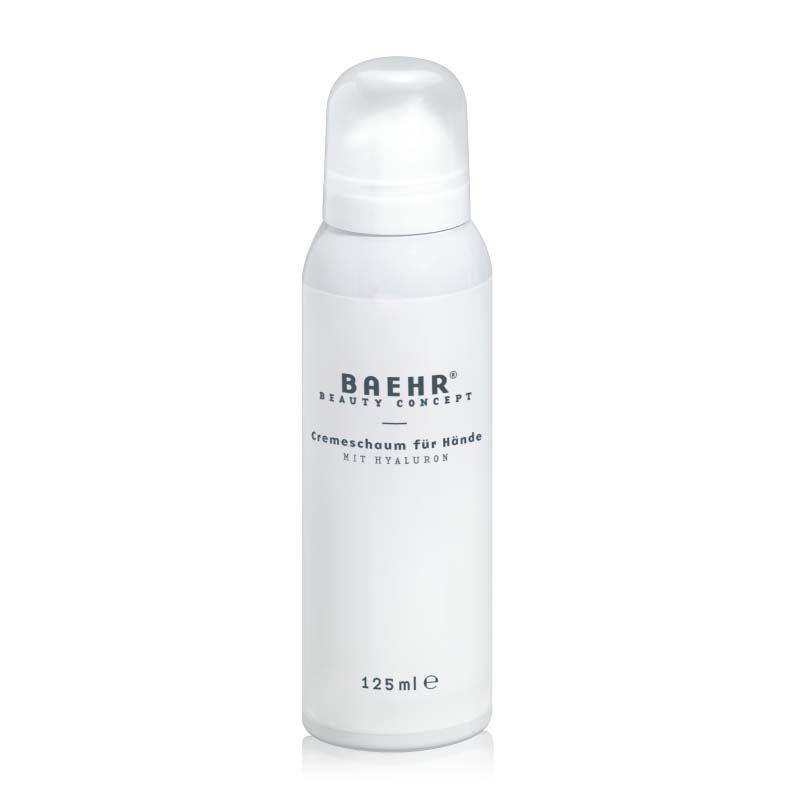 BAEHR beauty concept Cremeschaum für Hände mit Hyaluron , 125ml, Schaumspender