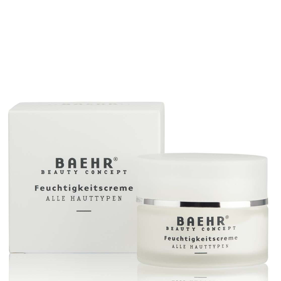 BAEHR beauty concept Feuchtigkeitscreme, 50ml, Tiegel und Umkarton