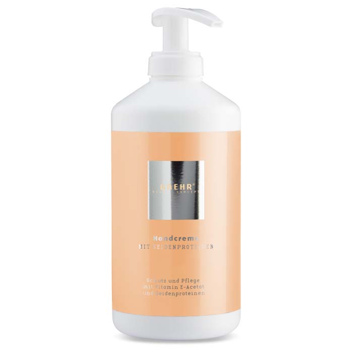 BAEHR beauty concept - Handcreme mit Seidenproteinen, 500ml, Pumpspender
