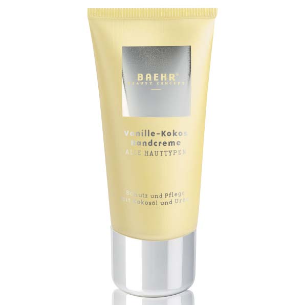 BAEHR beauty concept - Handcreme Vanille-Kokos , 30ml, Tube