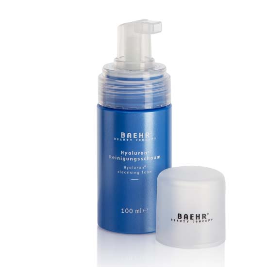 BAEHR beauty concept Hyaluron+ Reinigungsschaum, 100ml, Schaumspender offen