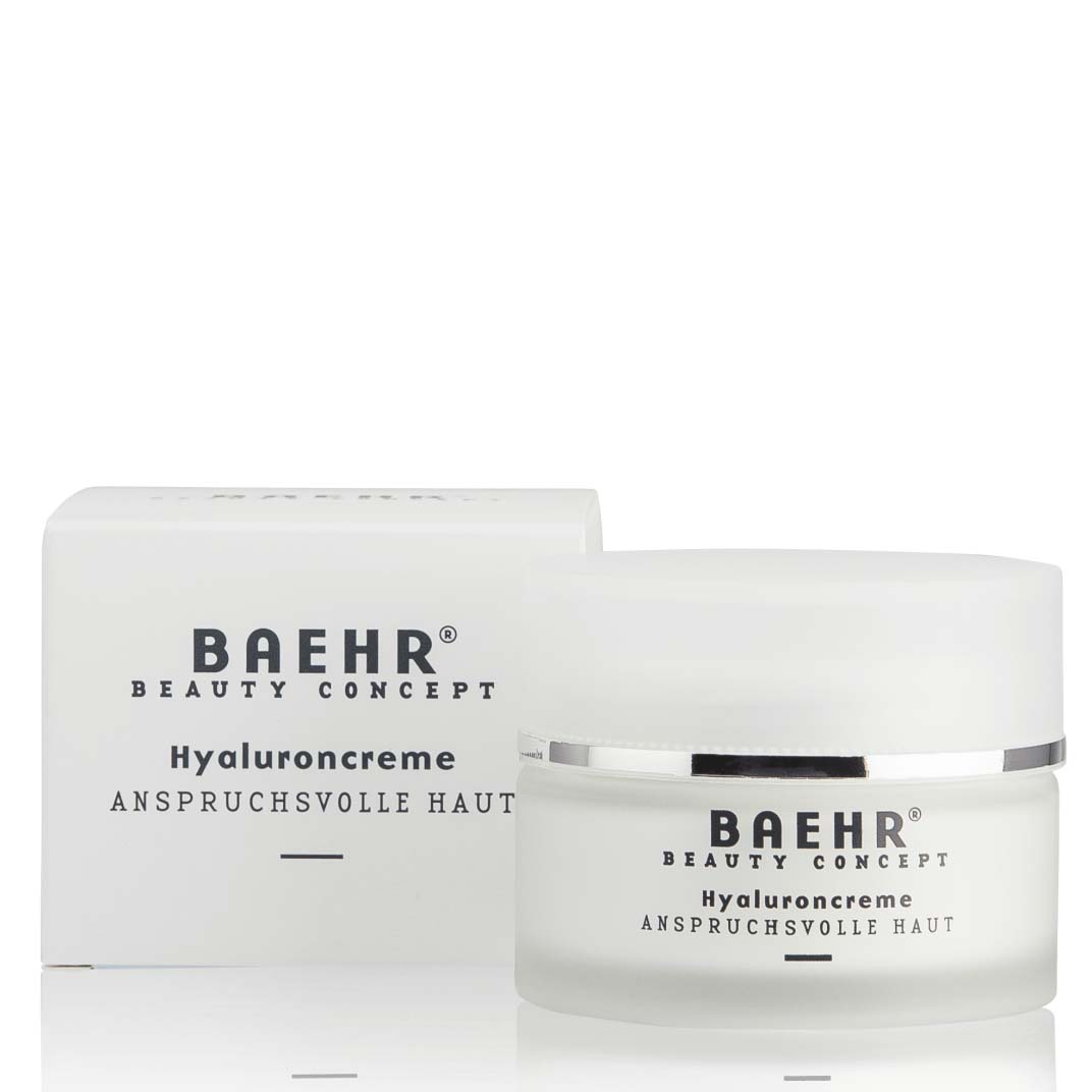 BAEHR beauty concept Hyaluroncreme anspruchsvolle Haut , 50ml, Tiegel und Umkarton