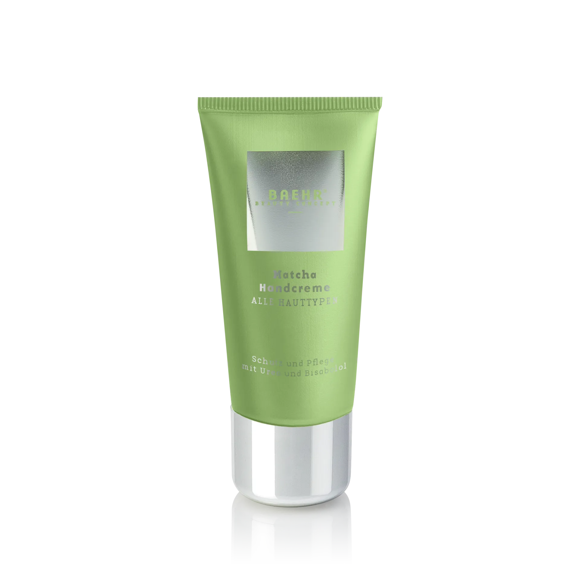 BAEHR beauty concept Matcha-Handcreme – feuchtigkeitsspendend für trockene Hände, 30ml, Tube