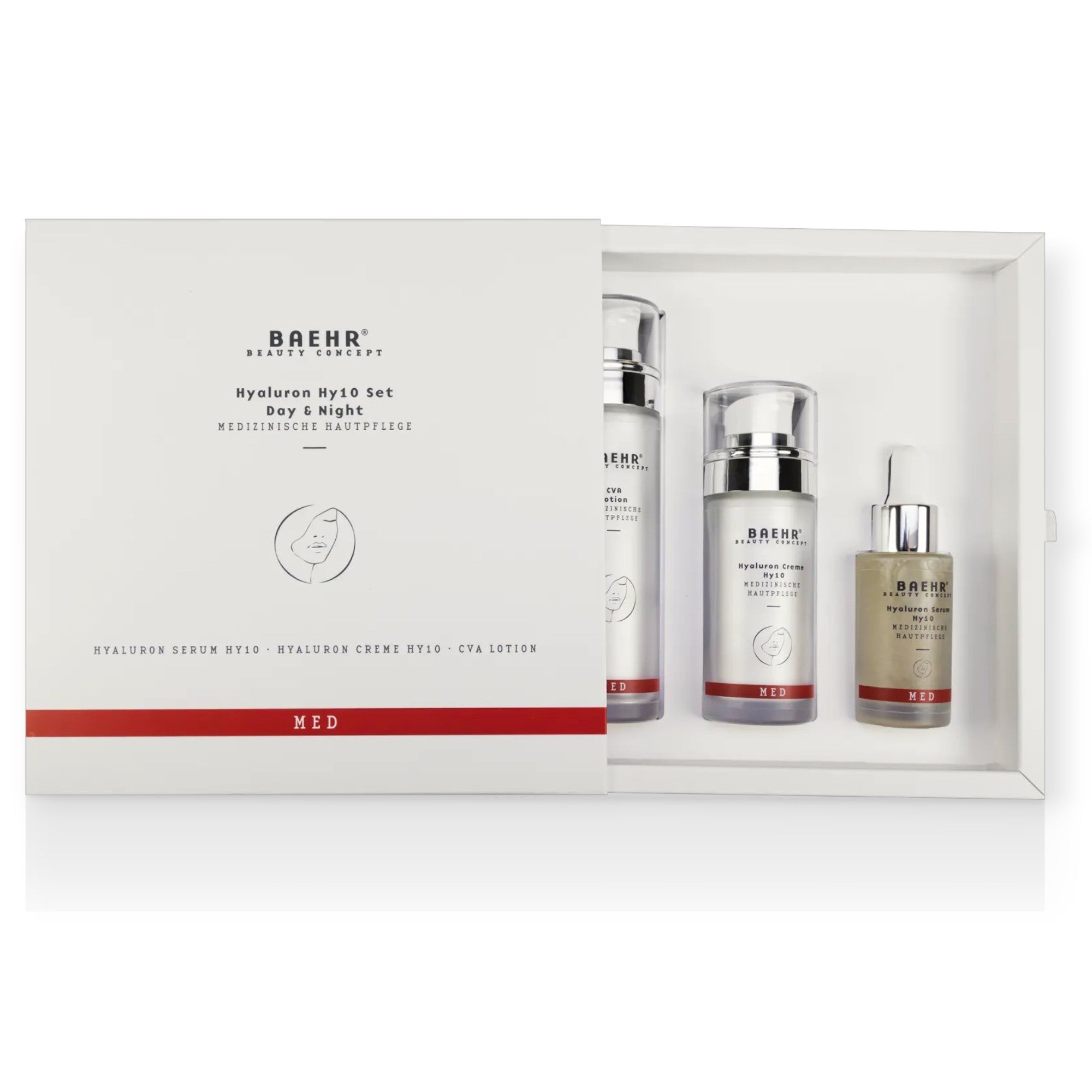 BAEHR beauty concept MED - Hyaluron Hy10 Set Day & Night, -, Umkarton offen