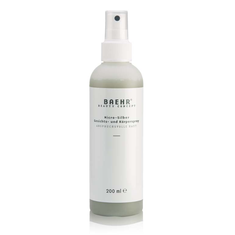 BAEHR beauty concept Micro-Silber Gesichts- und Körperspray , 200ml