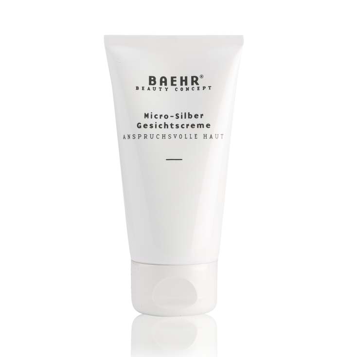 BAEHR beauty concept Micro-Silber Gesichtscreme, 50ml, Tube