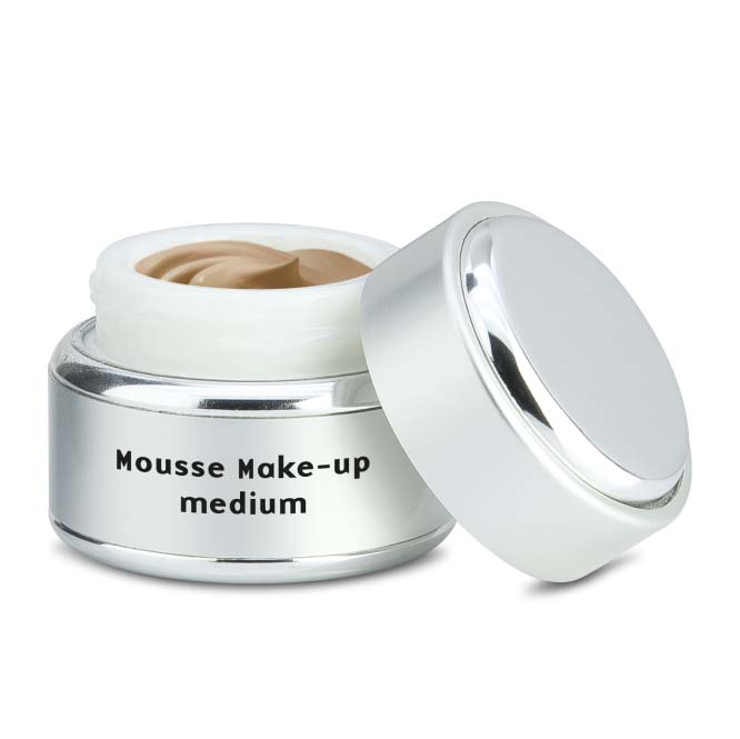 BAEHR beauty concept Mousse Make-up medium – Make-up mit hoher Deckkraft, 15ml, Tiegel offen