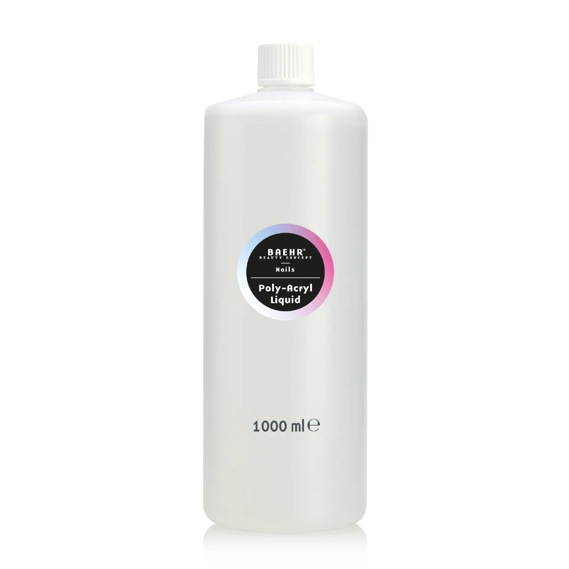 BAEHR BEAUTY CONCEPT - NAILS Poly-Acryl Liquid – für Nagelmodellage, 1000ml, Flasche