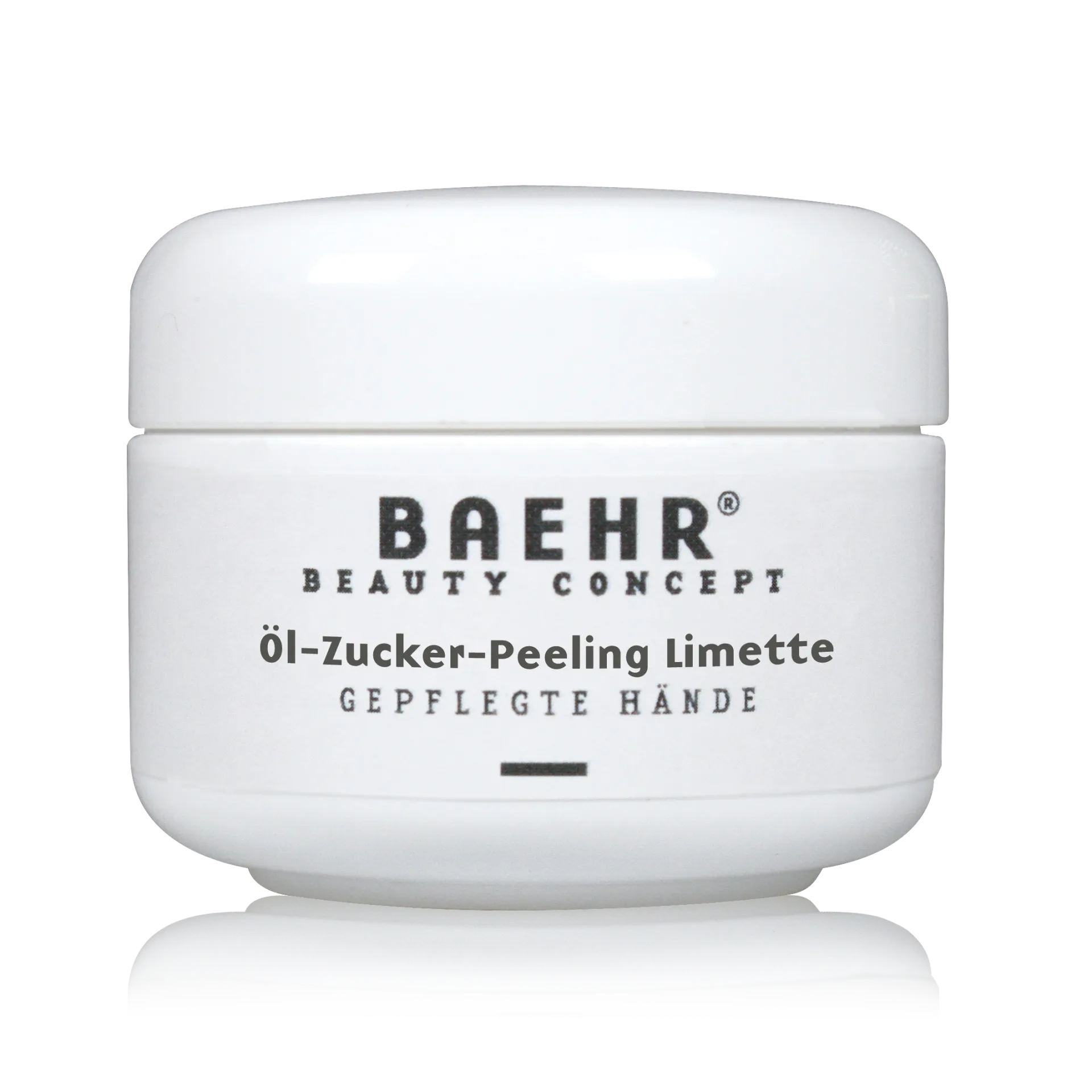 BAEHR beauty concept Öl-Zucker-Peeling – Duftrichtung Limette, 50ml, Dose