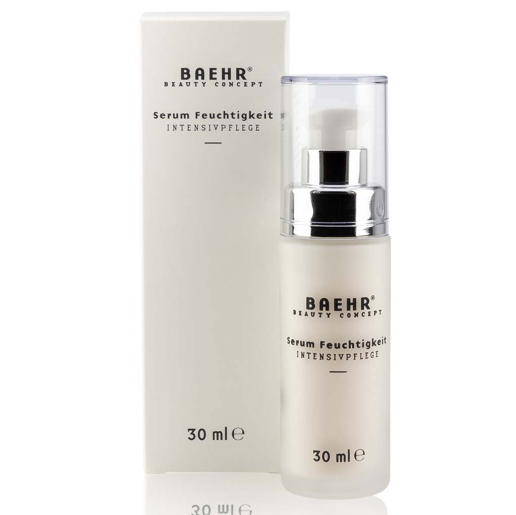 BAEHR beauty concept Serum Feuchtigkeit, 30ml, Pumpspender und Umkarton