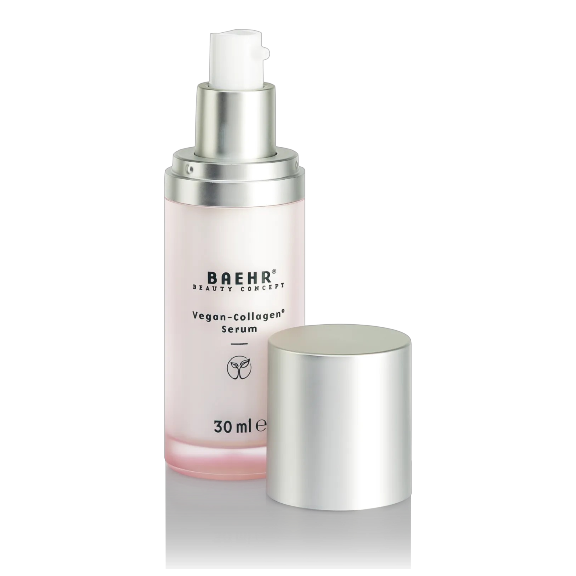 BAEHR beauty concept Vegan-Collagen+ Serum – Straffende Pflege, 30ml, Pumpspender offen