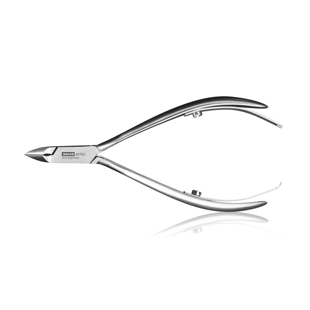 BAEHR ECO Hautzange mattiert – flach, 10 cm, -