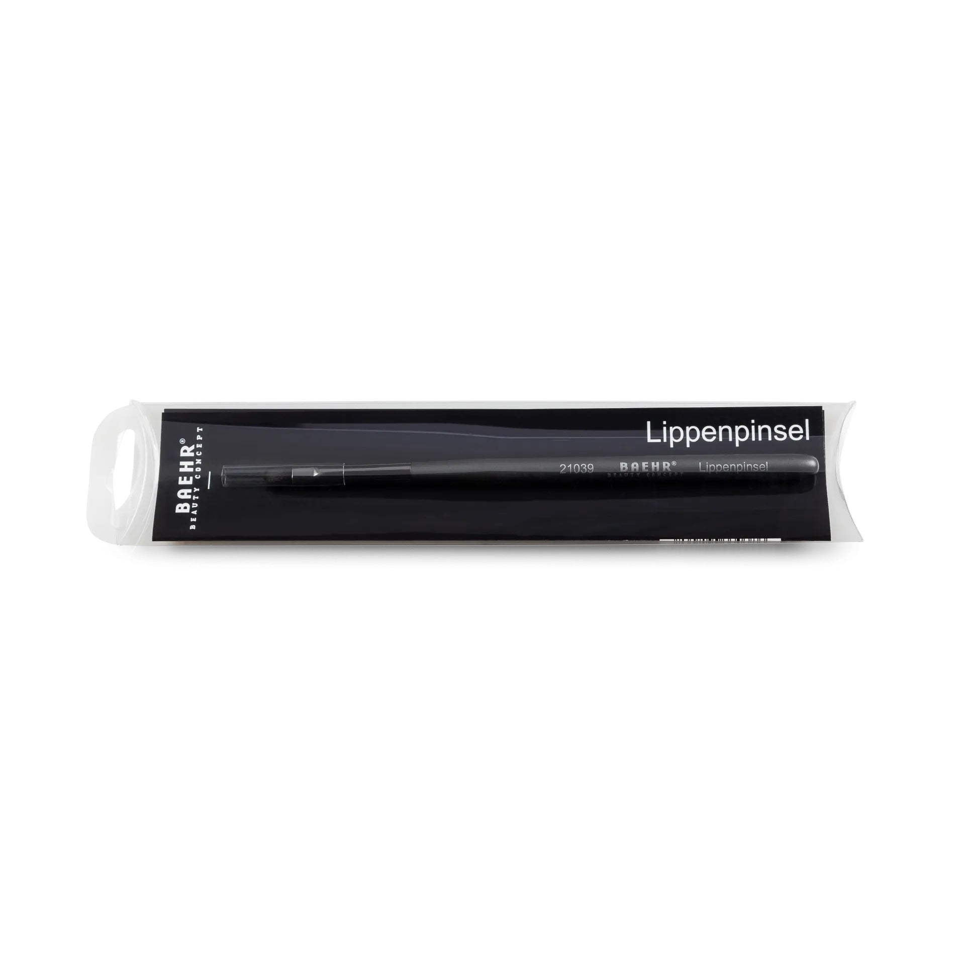 BAEHR Lippenpinsel flach, oval, 1stk, in Verpackung