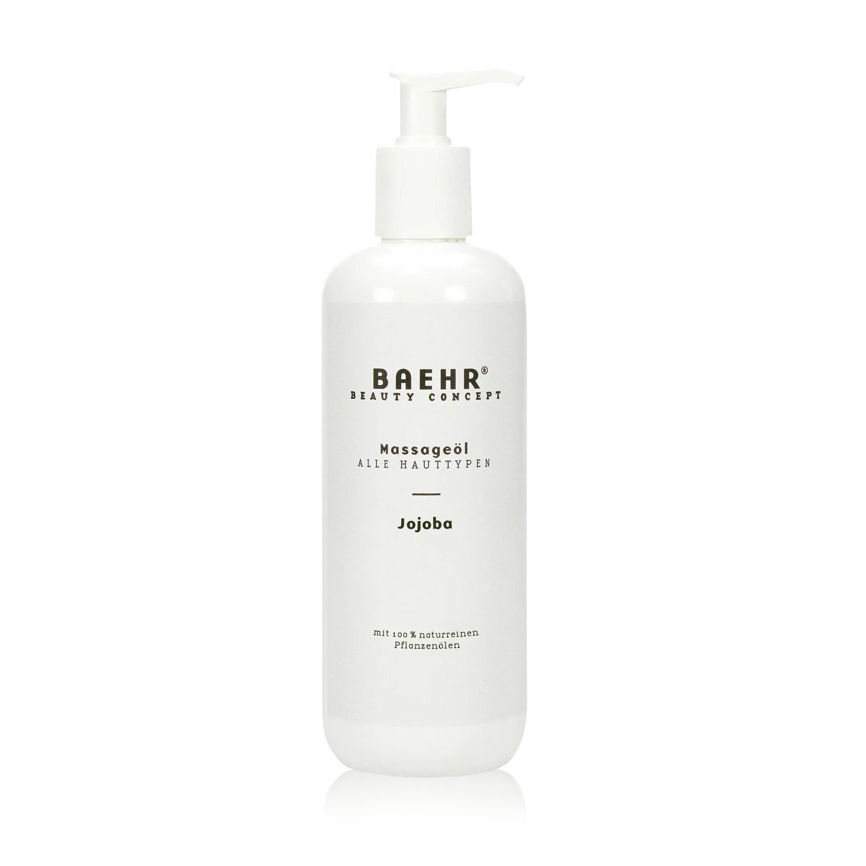 BAEHR Massageöl Jojoba, 500ml, Flasche mit Pumpspender