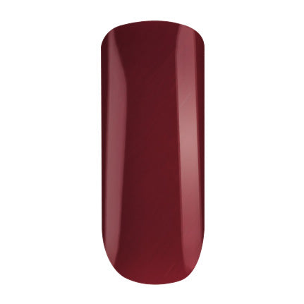 BAEHR Nagellack dark rubin, 11ml, Farbe auf Nagel
