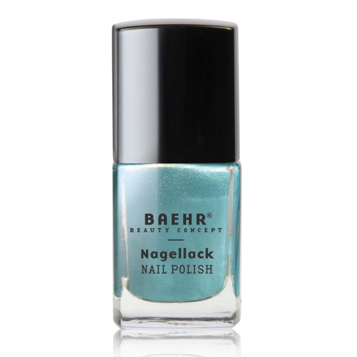 BAEHR Nagellack navy green metallic, 13g, Pinselflasche