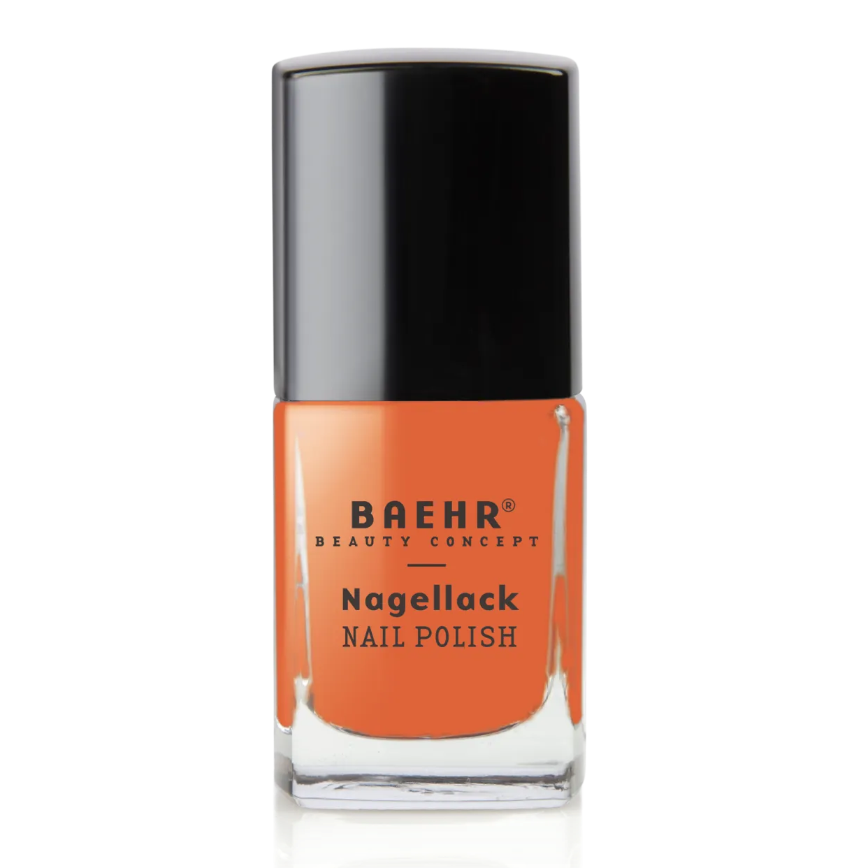 BAEHR peach echo – Warmer Pfirsichton für Nägel, 11ml, Pinselflasche